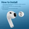 2 Paar Ersatz-Ohrstöpsel für AirPods Pro 3 – Silikon Produktbild-Vorschau 5