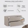 RODAN | Kupelnova Skrinka - 100 CM - Béžová Matná - MDF - 2 Náhľad obrázku produktu 3