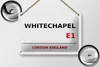 Blechschild London 18x12cm England Whitechapel E1 Produktbild-Vorschau 2