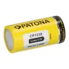 4x PATONA Li-Ion 3,7V Akku CR123A 16340 Zelle 700mAh 2,59Wh Produktbild-Vorschau 2