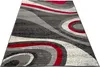 Tapiso Teppich DREAM Modern Creme Grau Schwarz Rot  160 x Produktbild-Vorschau 6