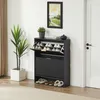 80x24cm Schuhschrank mit Nutfront höhenverstellbar Produktbild-Vorschau 6