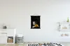 MuchoWow® Textilposter Frauen - Rosen - Gold - Marmor 60x80 Produktbild-Vorschau 2
