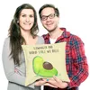 Mr. & Mrs. Panda Zierkissen Avocado Schwangerschaft - Gelb Produktbild-Vorschau 3