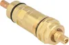 A close-up studio shot of a brass faucet cartridge. Produktbild-Vorschau