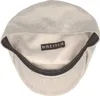 Sehr leichte einfarbige Flatcap aus 100% Leinen von Hut-Breiter in grau Produktbild-Vorschau