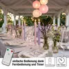 LED Stabkerzen Echtwachs rosa 4 Stück, mit Timer und Produktbild-Vorschau 6