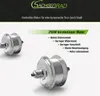 A marketing image showcasing an e-bike motor with feature callouts. Produktbild-Vorschau
