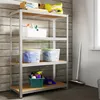 MONZANA® Schwerlastregal 160x90x40cm 700kg 4 MDF-Platten Produktbild-Vorschau 7