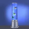 Colonne d'eau LED RGB avec poissons décoratifs, changement Voir les images du produit 14