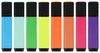 Textmarker Set, 8 Farben Produktbild-Vorschau 3