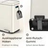 Deleca FreshAura Recycling Mülleimer 60L (2x30L) RVS Creme Produktbild-Vorschau 9