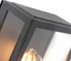 Lampa ścienna zewnętrzna czarna z czujnikiem ruchu IP44 - Podgląd zdjęcia produktu 5