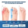 2x Hallux Valgus Korrektur Schiene - Zehenbegradigung für Produktbild-Vorschau 3