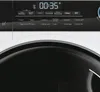 A close-up view of a washing machine control panel with various program options and a digital display. Produktbild-Vorschau