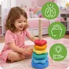 KRUMAD Stapelturm Kinder, Steckspiel mit Ringen, Produktbild-Vorschau 6