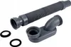A plumbing drain assembly kit with a flexible hose and a trap. Anteprima dell’immagine prodotto
