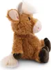 A side view of a plush toy Highland cow sitting down. Náhľad obrázku produktu