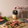 HowHomely | Bambusový koš s víkem - 1 litr - černý Náhled obrázku produktu 4