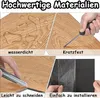 A collage of four images demonstrating the features of vinyl flooring. Produktbild-Vorschau