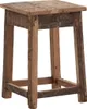 Hocker Sumatra Altholz 25x25 Produktbild-Vorschau 1