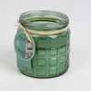 Citronellakerze im Glas ca. 11x12 cm Herbstfarben | Produktbild-Vorschau 4