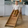 Kids Helper Kinderrutsche Eiche Indoor Rutsche Klettern Produktbild-Vorschau 4
