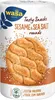 A cylindrical package of Wasa Tasty Snacks Sesame & Sea Salt rounds. Produktbild-Vorschau