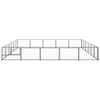 Hundezwinger Schwarz 30 m² Stahl , Sonstiges Hundezubehör Produktbild-Vorschau 3