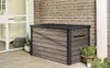 Zahradní box Keter Deco 870 l ashwood Náhled obrázku produktu 2
