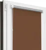 Estika Verdunklungsrollo ohne bohren - 90 x 220 cm - Braun Produktbild-Vorschau 1