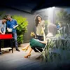 Luce solare, lampada solare a tre lati, lampada a LED, Anteprima dell’immagine prodotto 13