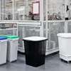 DURABLE Víko pro koš DURABIN® 90L, ?tvercové, zelená, Náhled obrázku produktu 8