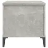vidaXL Konferenční stolek beton šedý 60x44,5x45 cm Materiál Náhled obrázku produktu 8