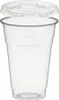 50x  Trinkbecher 400ml + Deckel flach ohne Loch aus Produktbild-Vorschau 1