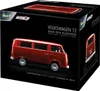 The image shows the box of a Revell model kit for a red Volkswagen T2 van. Produktbild-Vorschau