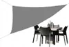 Vela parasole impermeabile 4x4x4m ModernHome - grigia Anteprima dell’immagine prodotto 10