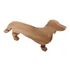 Articles ménagers en bois Cuisine Décor Chien en forme de Voir les images du produit 5