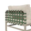 MERAX Gartenlounge-Set 4-tlg. aus Leder-Rattan-Einzelsofa Produktbild-Vorschau 10