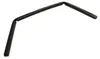 A black rubber seal bent at an angle on a white background. Produktbild-Vorschau