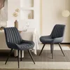 Hawthyhome Esszimmerstühle 2er Set bequeme Polsterstühle Produktbild-Vorschau 1