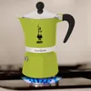 Bialetti Rainbow Caffettiera, Aluminium, Grün, 1 Tasse Produktbild-Vorschau 3