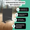 Vonroc Elektroheizung, Konvektor-Heizung - Energiesparende Produktbild-Vorschau 6