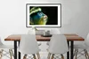 MuchoWow® MuchoWow® Gerahmtes Poster Affe - Fell - Schwarz Produktbild-Vorschau 3