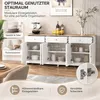 Komoda INONEFT, 160 cm, vzhľad dreva, komoda s 3 zásuvkami Náhľad obrázku produktu 5