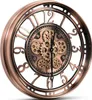 Samilito Wanduhr mit echtem Bewegungsgetriebe Zahnrädern Produktbild-Vorschau 1