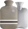 XXL Wärmflasche 2L mit weichem Bezug PVC Bettflasche Produktbild-Vorschau 1