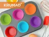 KRUMAD silikonové košíčky na muffiny, 12 kusů, opakovaně Náhled obrázku produktu 2