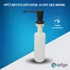 ADGO® Dosatore sapone nero 300 ml per lavabo Pump Anteprima dell’immagine prodotto 6