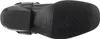 The image shows the sole of a black boot. Voir les images du produit